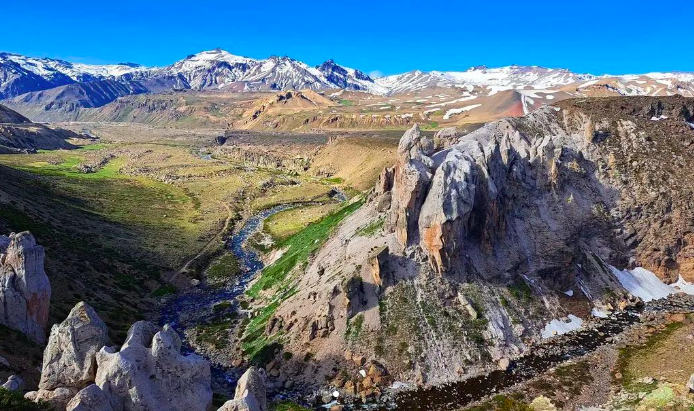 TREKKING SALTOS DEL MAULE, Paso Pehuenche