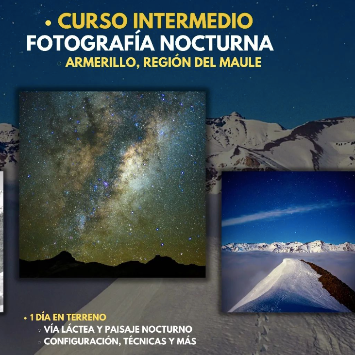 CURSO INTERMEDIO: Fotografía Nocturna 2024