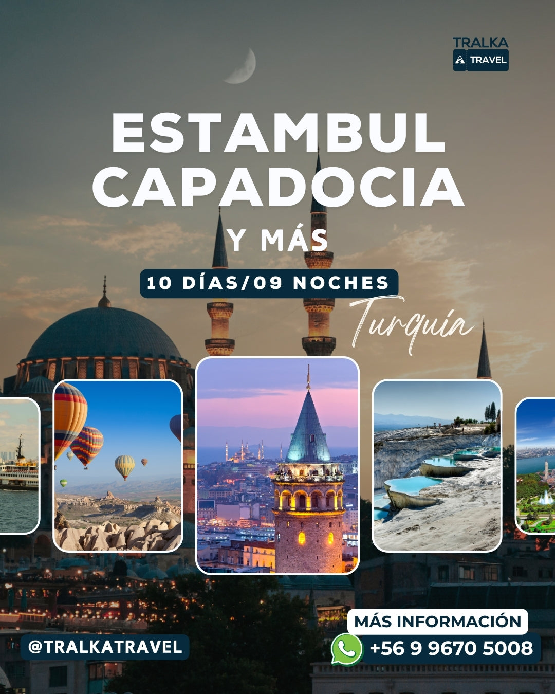 EXPERIENCIA ESTAMBUL-CAPADOCIA 10 DÍAS / 9 NOCHES