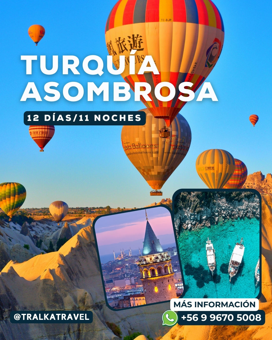 TURQUÍA ASOMBROSA 12 DÍAS / 11 NOCHES