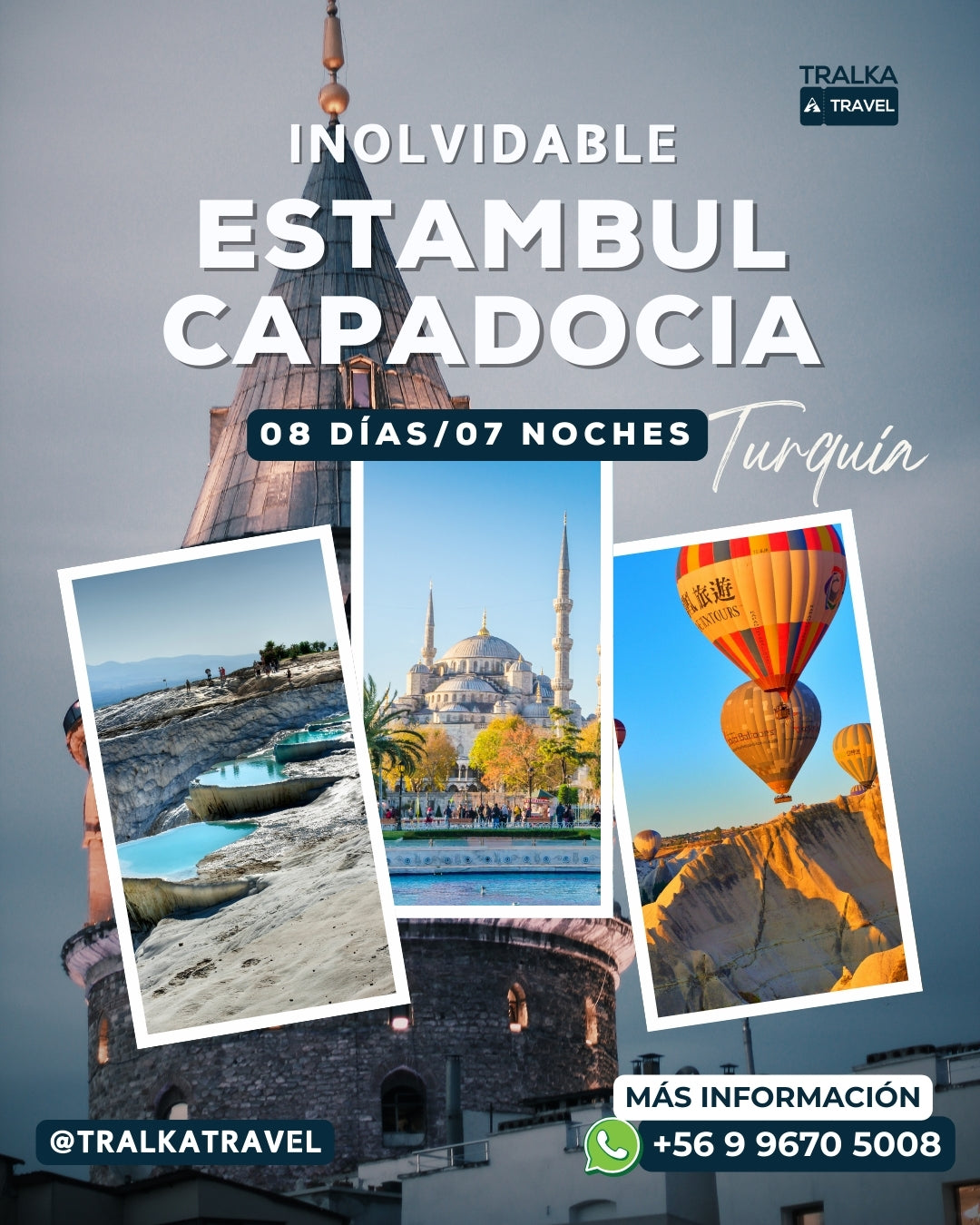 ESTAMBUL-CAPADOCIA INOLVIDABLE 08 DÍAS / 07 NOCHES