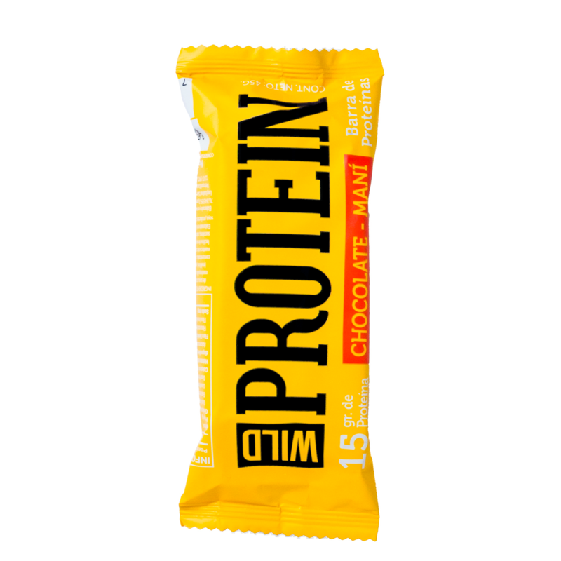 Wild Protein caja 5 unidades sabor Chocolate Maní