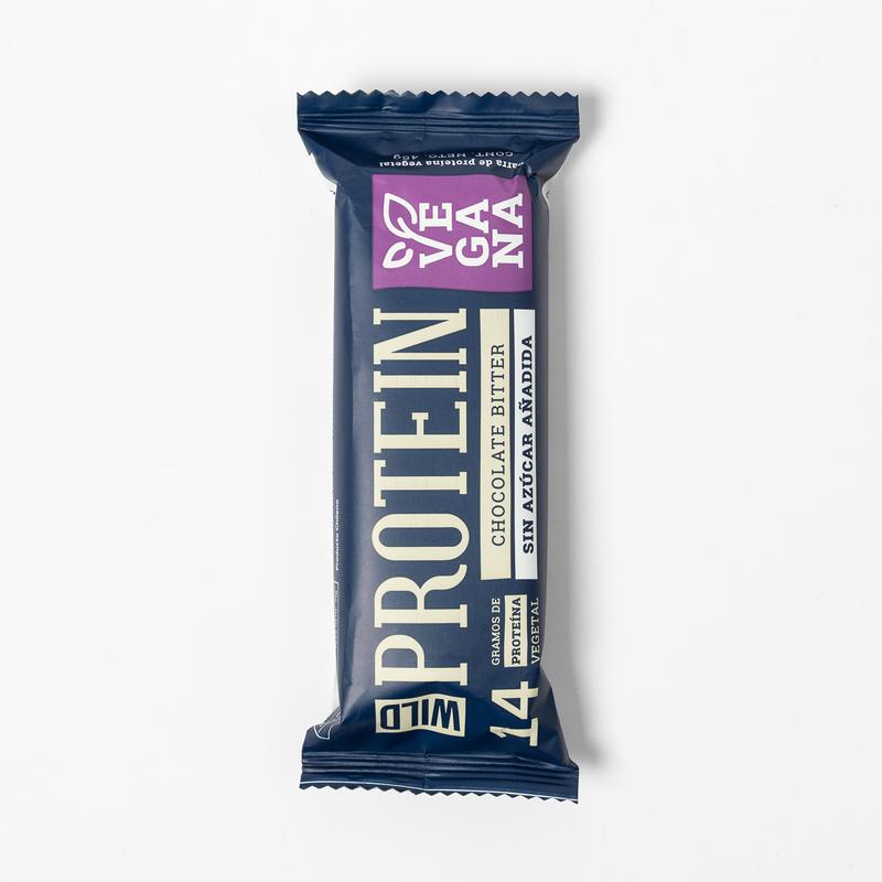 Wild Protein caja 5 unidades sabor Chocolate Bitter Vegana