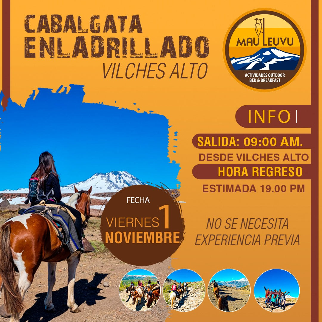 CABALGATA ENLADRILLADO, Reserva Altos de Lircay