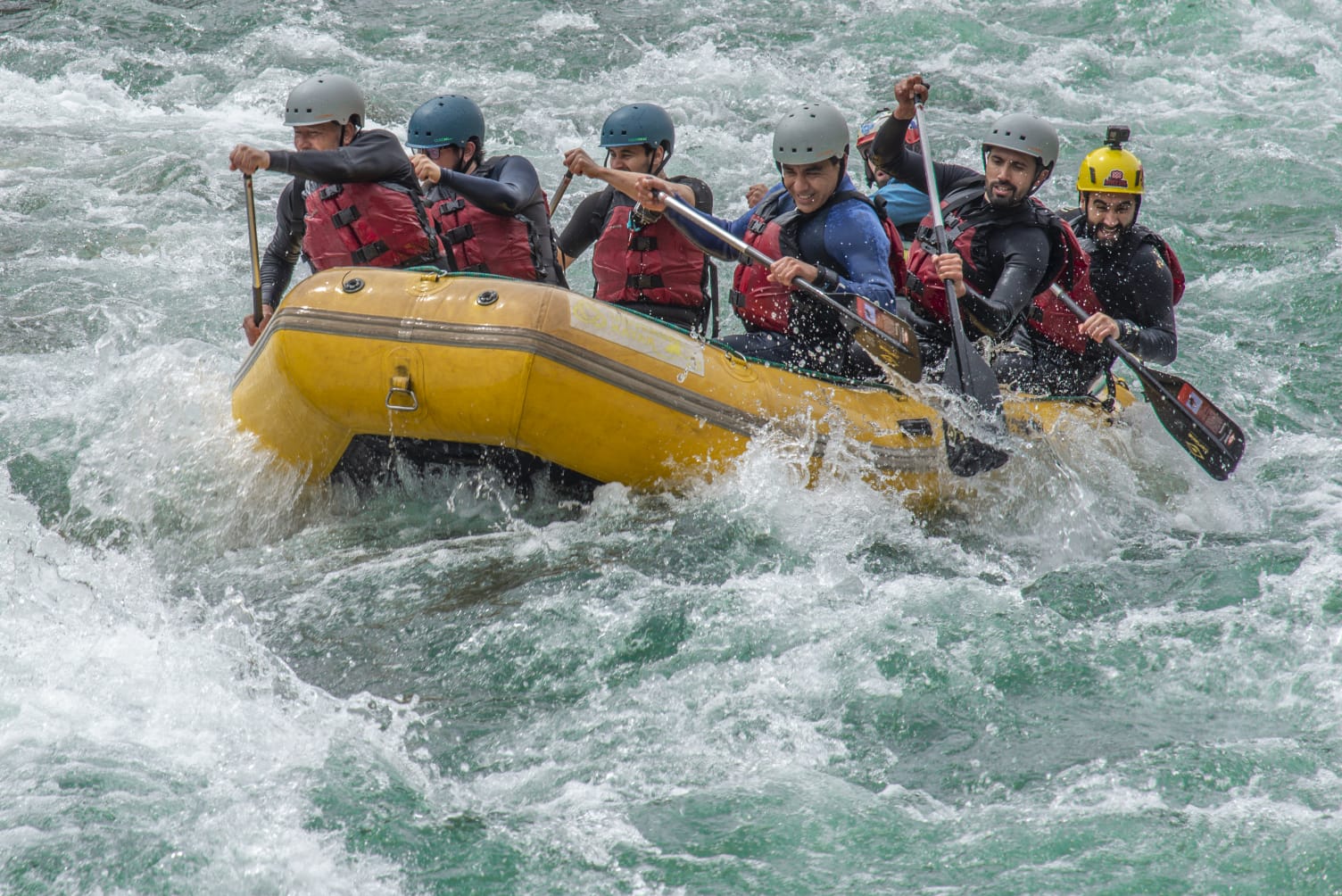 RAFTING RÍO MAULE, Termas del Médano