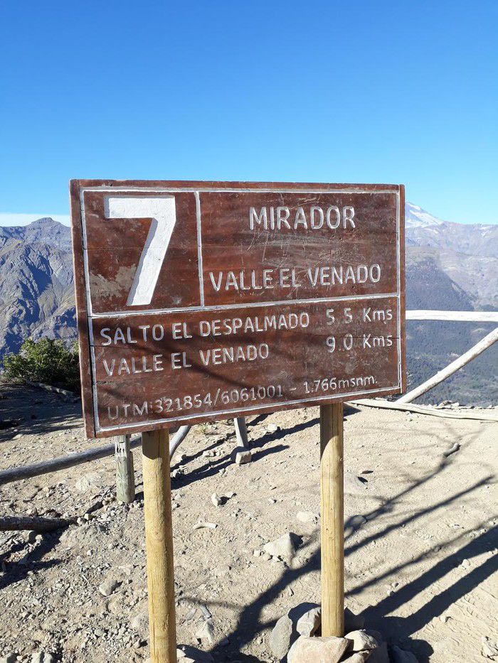 TREKKING SALTO EL DESPALMADO, Reserva Altos de Lircay