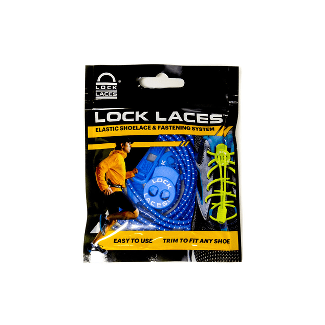 Lock Laces Royal Blue