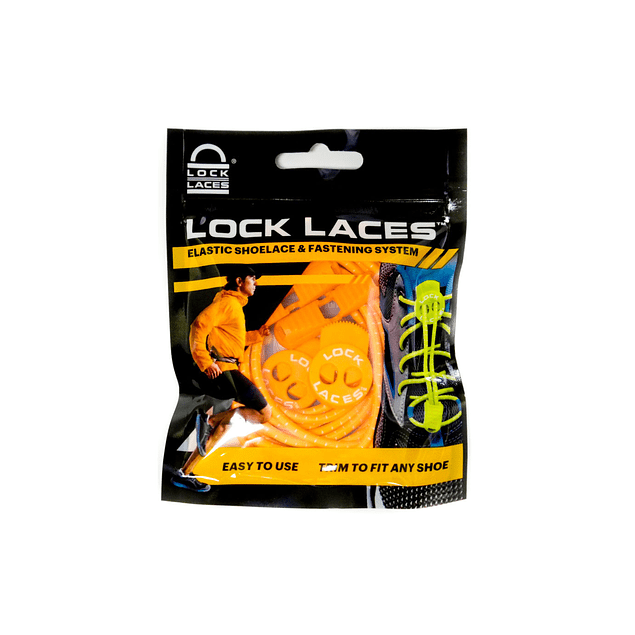 Lock Laces Orange