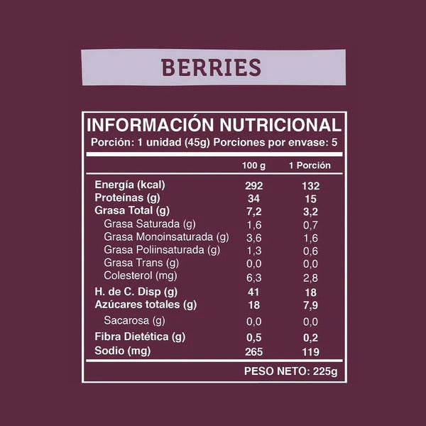 Wild Protein caja 5 unidades sabor Berries