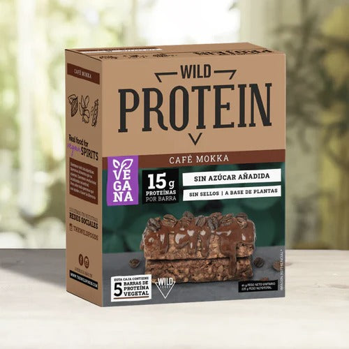 Wild Protein caja 5 unidades sabor Mokka Vegana