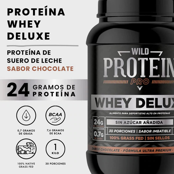 Whey Protein Deluxe100% Chocolate (1KG)